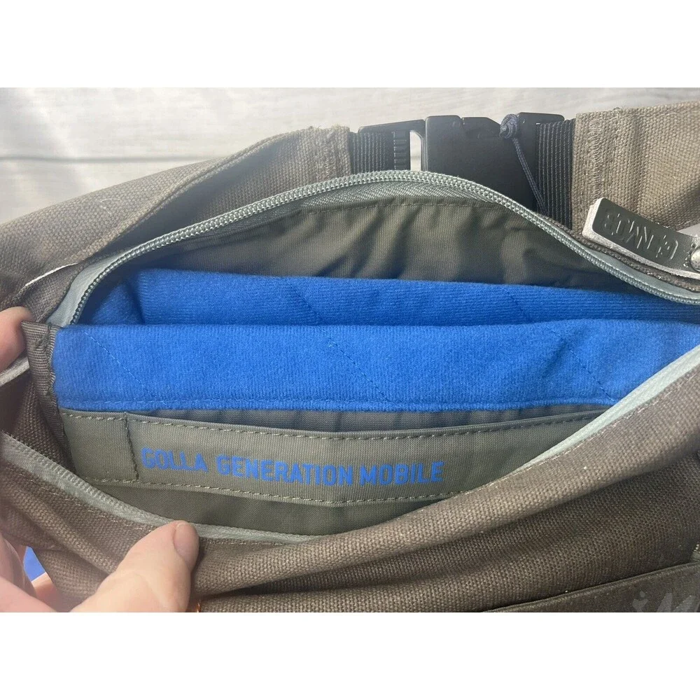 Golla Camera Bag Carol G1268 Army Green For Camera & Tablet 10.1” Gen Mob NEW